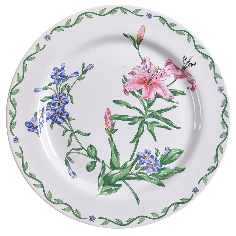 Terrace Blossoms Dinner Plate by International-1