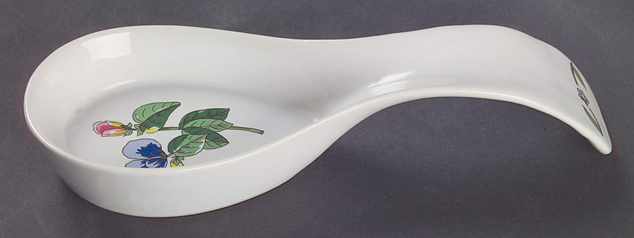 Terrace Blossoms Spoon Rest/Holder (Holds 1 Spoon) by International-1