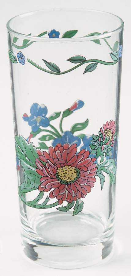 Terrace Blossoms 14 Oz Glassware Tumbler by International-1