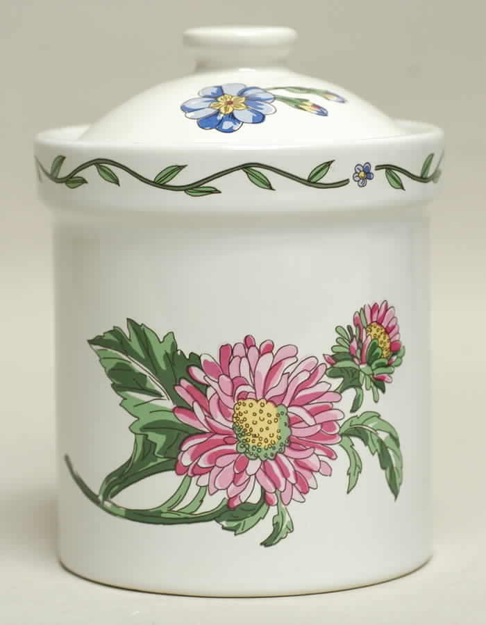 Terrace Blossoms Small Canister & Lid by International-1