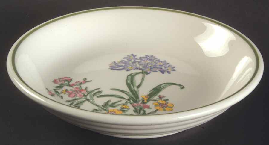 Terrace Blossoms 8" Individual Pasta Bowl by International-1
