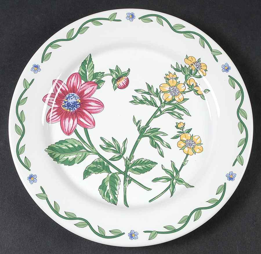 Terrace Blossoms Salad Plate by International-1