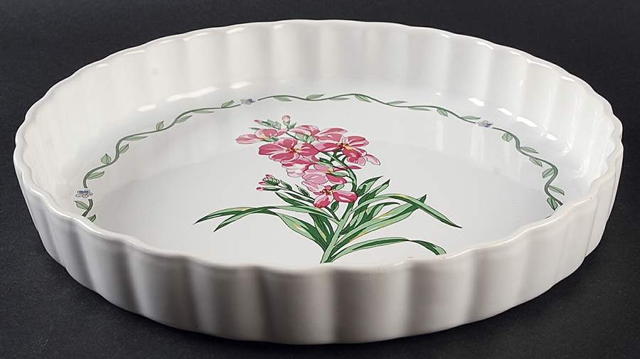 Terrace Blossoms 10" Quiche by International-1