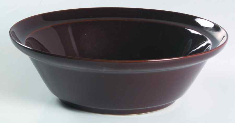 Terracraft Espresso Color 7" Round Vegetable Bowl by International-1
