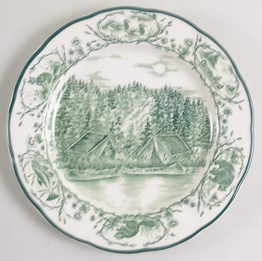 Timberlake Camp Salad Plate by International-1
