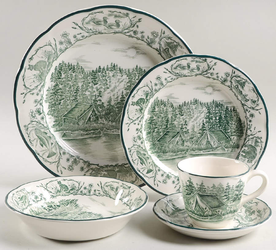 Timberlake Camp 5 Piece Place Setting by International-1