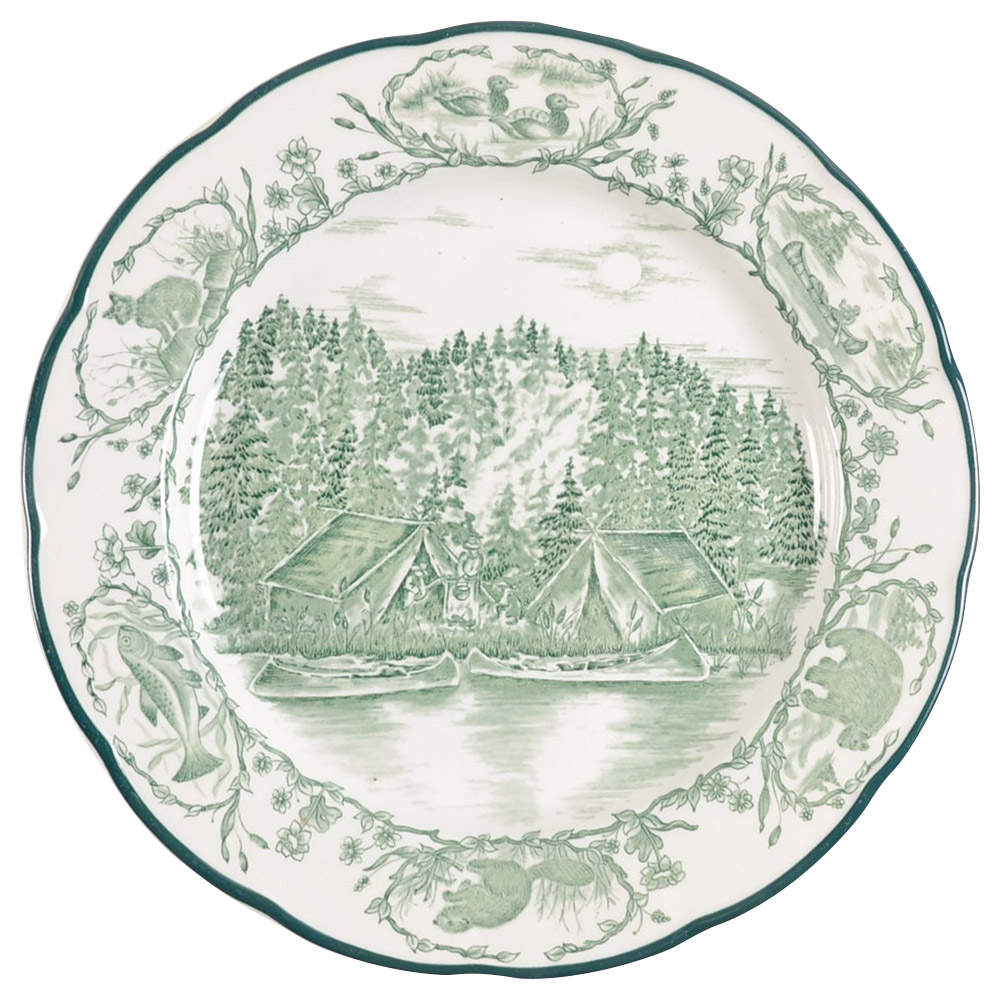 Timberlake Camp Dinner Plate by International-1