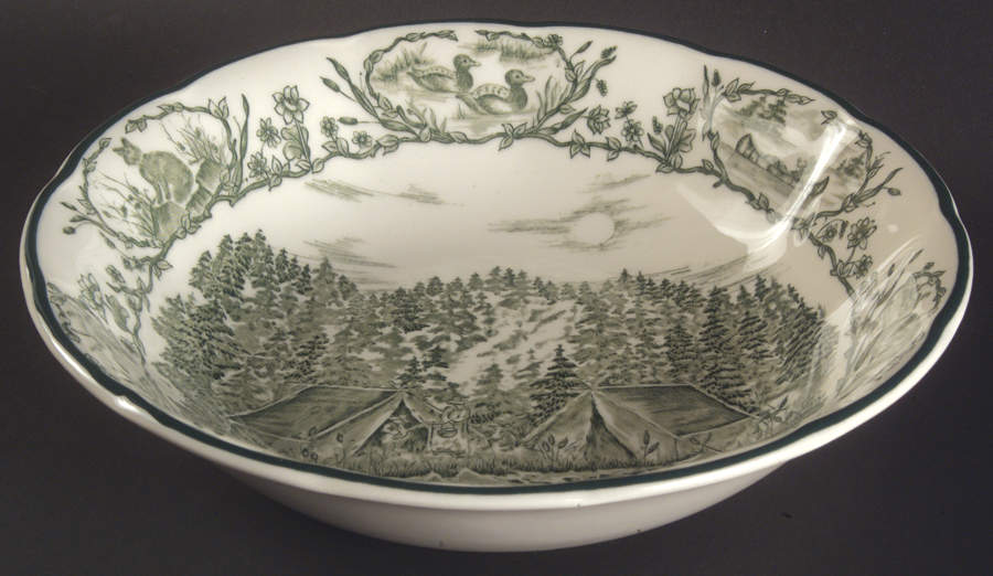 Timberlake Camp 9" Round Vegetable Bowl by International-1