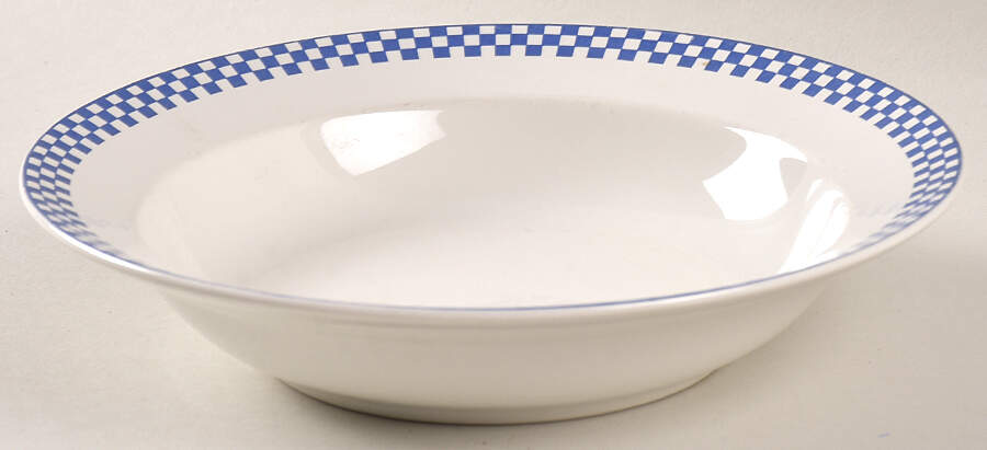 Trattoria Blue Rim Soup Bowl by International-1