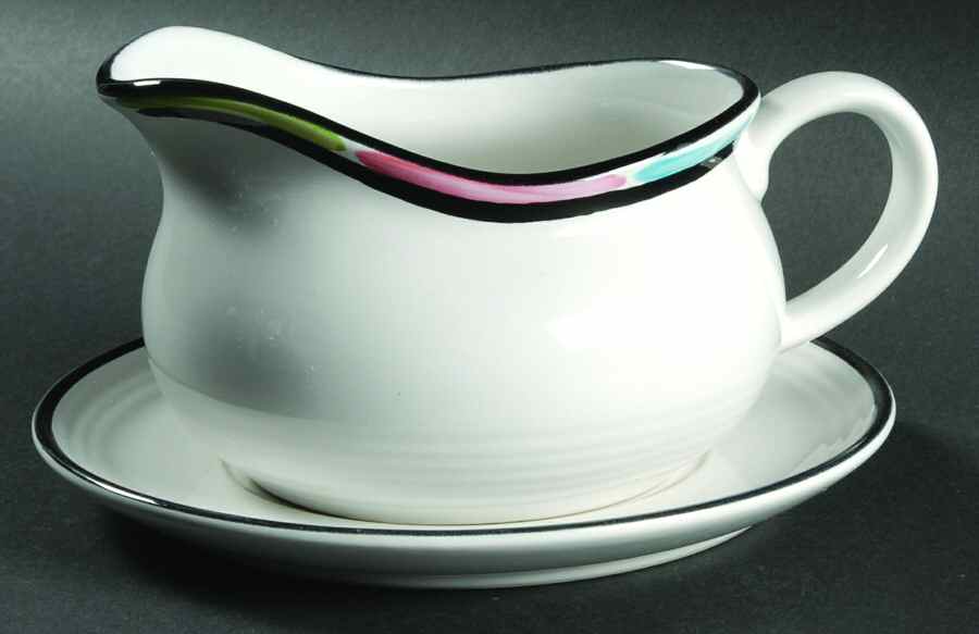Trattoria Gravy Boat & Underplate by International-1