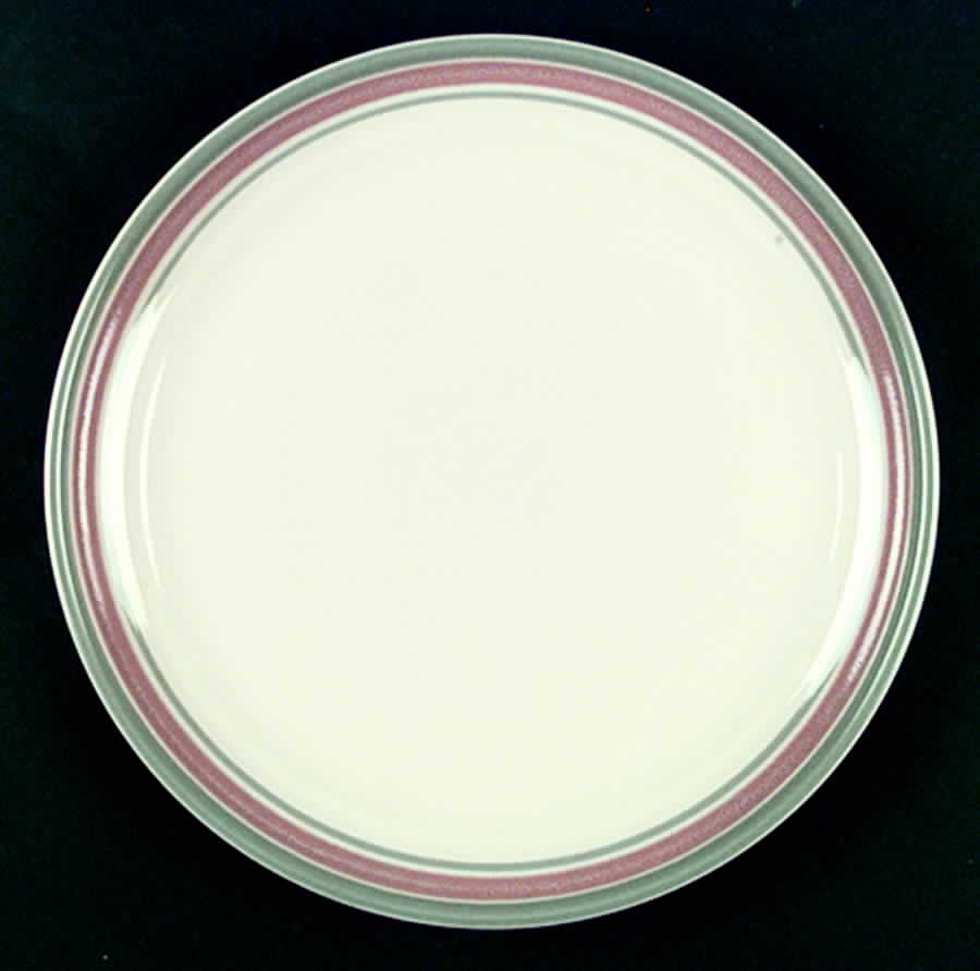 Tripline Pink Dinner Plate by International-1