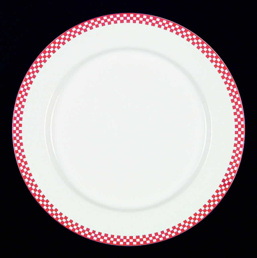 Trattoria Red Dinner Plate by International-1