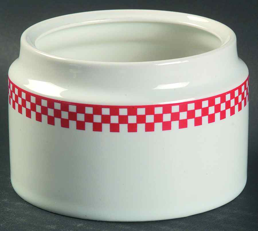 Trattoria Red Sugar Bowl No Lid by International-1