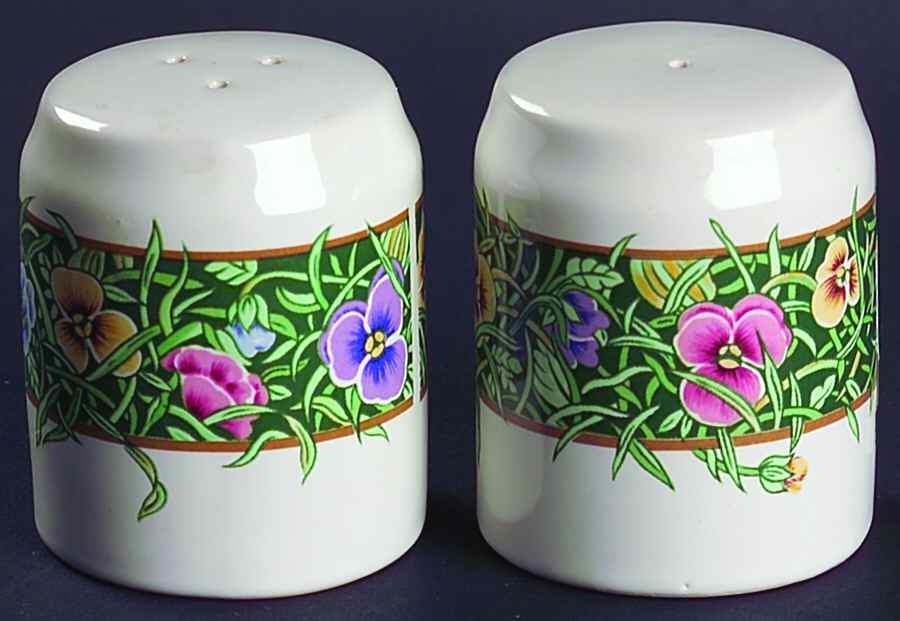 Velvet Faces Salt & Pepper Set by International-1