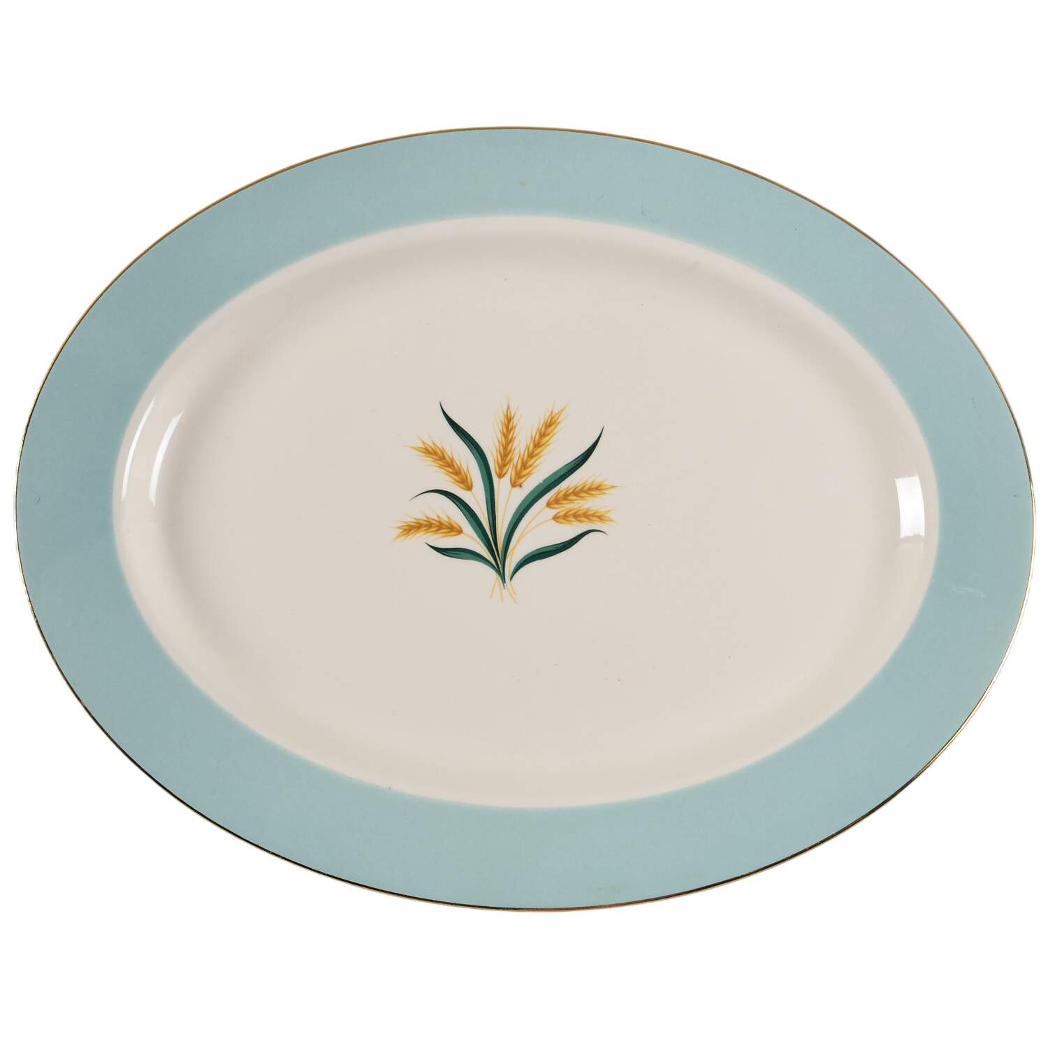 Viking 16" Oval Serving Platter by International-1