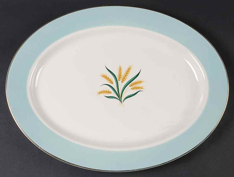 Viking 15" Oval Serving Platter by International-1