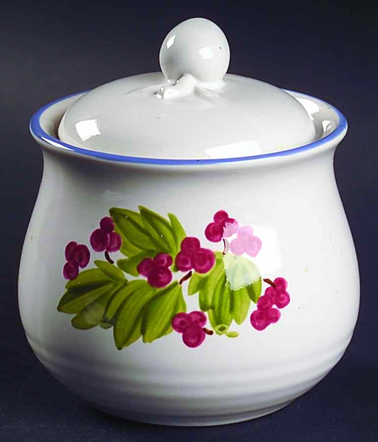 Villa Latina Sugar Bowl & Lid by International-1