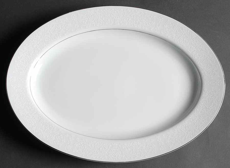 Wakefield 14" Oval Serving Platter by International-1