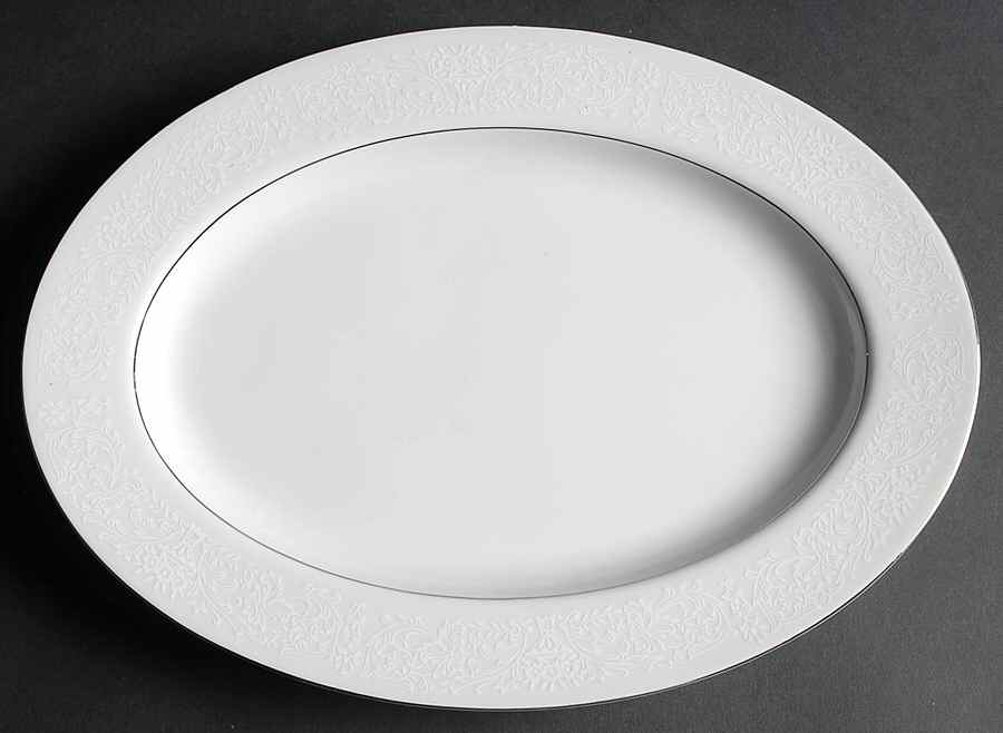 Wakefield 12" Oval Serving Platter by International-1