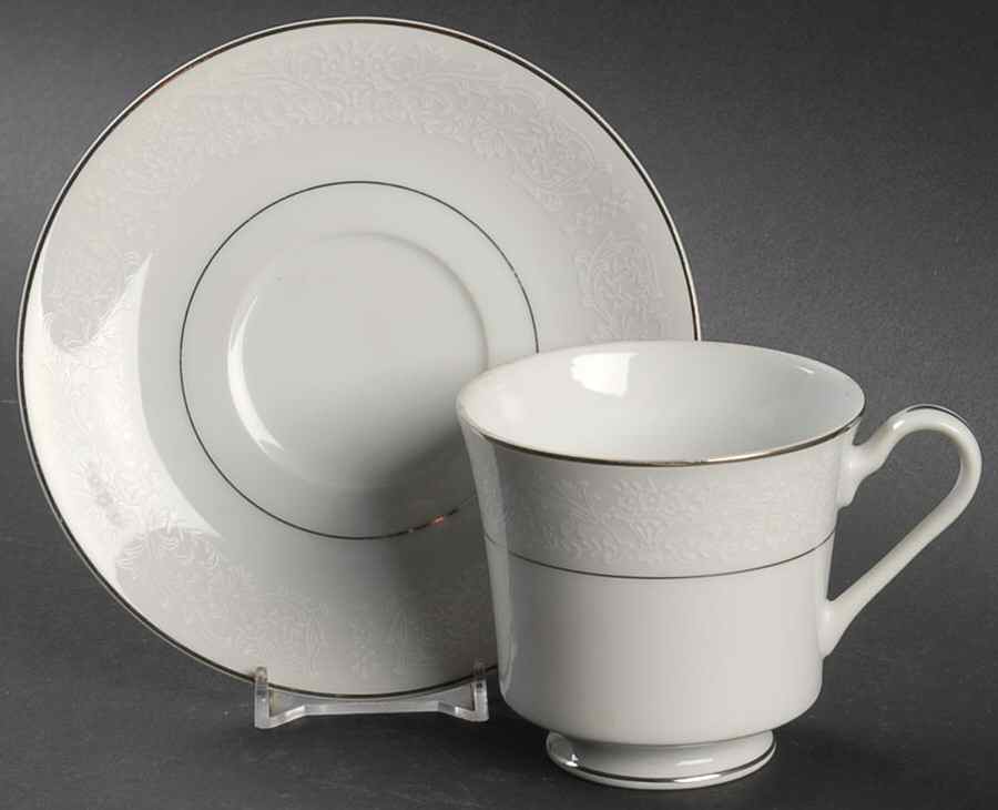 Wakefield Footed Cup & Saucer Set by International-1