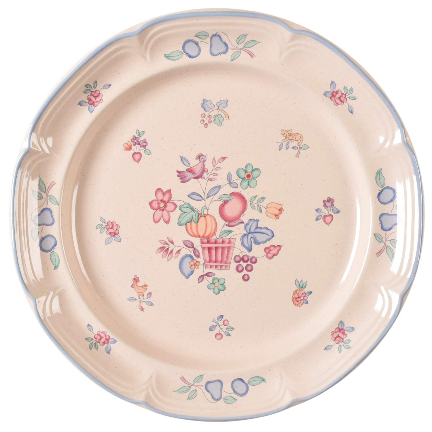 Welcome Home 12" Chop Plate (Round Platter) by International-1