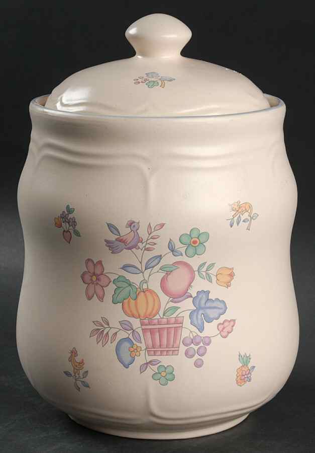 Welcome Home Extra Large Canister & Lid by International-1