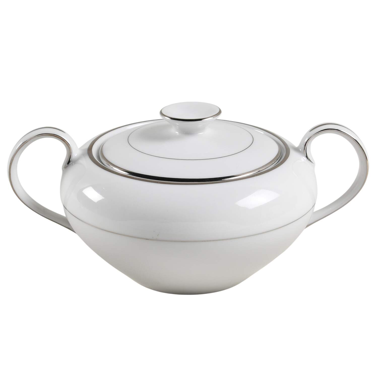 Wedding Ring Sugar Bowl & Lid by International-1