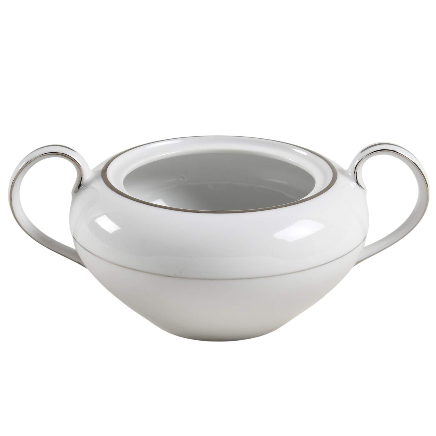 Wedding Ring Sugar Bowl No Lid by International-1