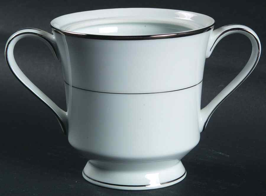 Wedding Ring Sugar Bowl No Lid by International-1