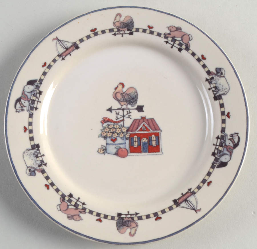 Windy Hill Salad Plate by International-1