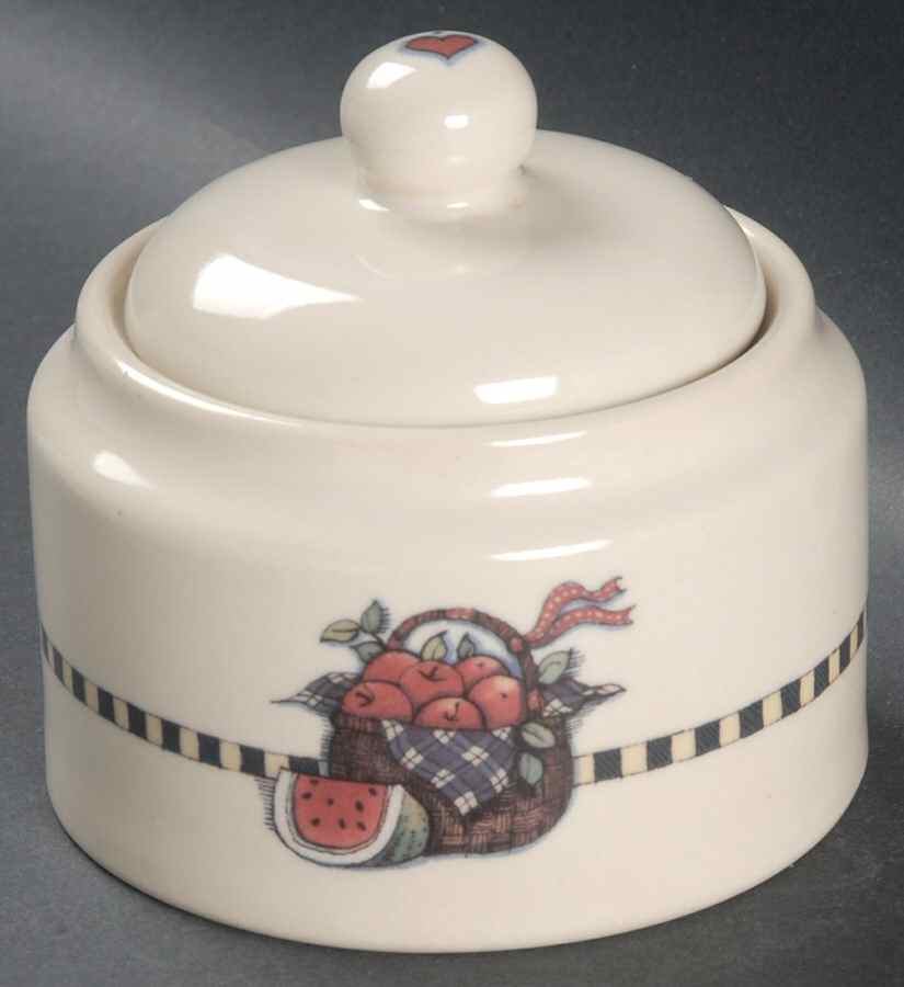 Windy Hill Sugar Bowl & Lid by International-1
