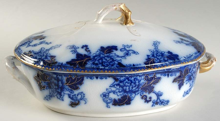 IPC1 Oval Covered Vegetable by International Pottery-1