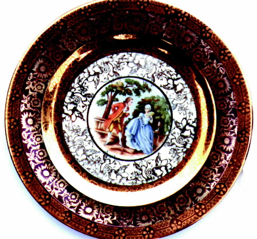 IRC1 Dinner Plate by Imperial Royal Crown-1