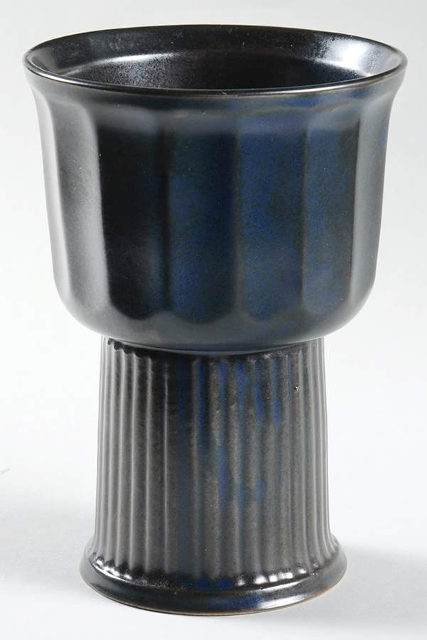 Blue Ridge China Goblet by Iron Mountain-1