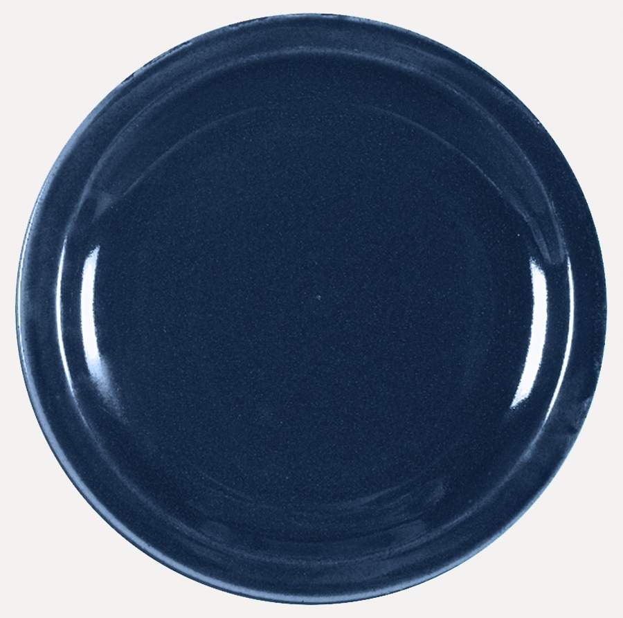 Freedom Blue Dinner Plate by Iron Mountain-1