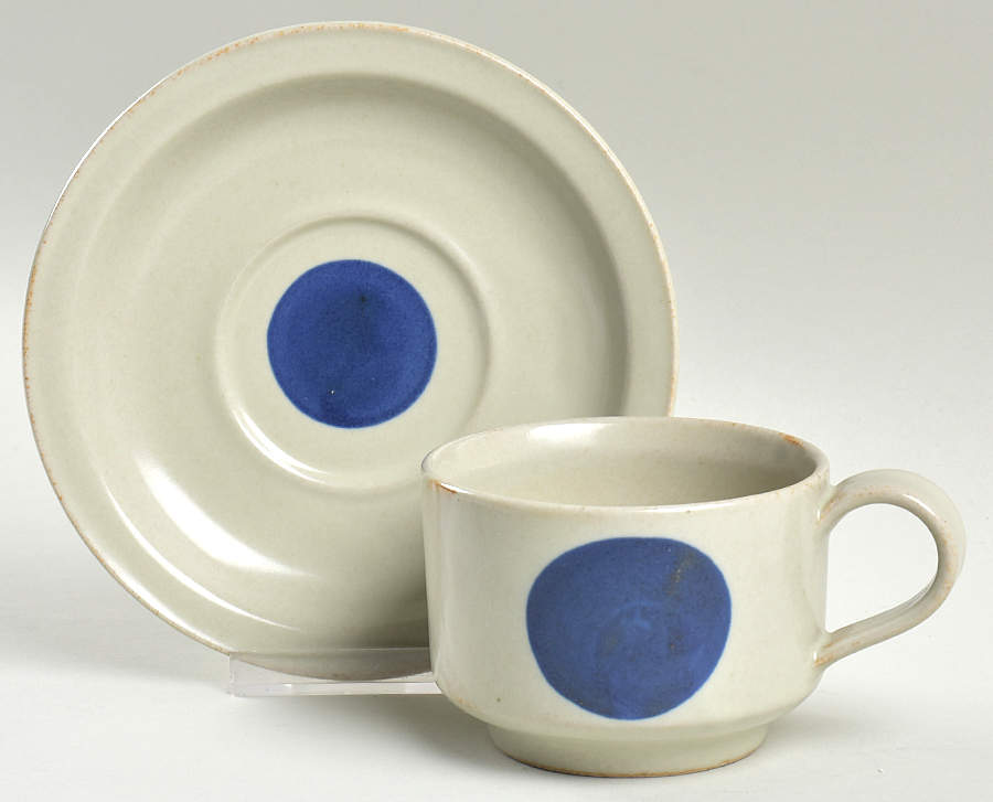 Lookout Mountain Flat Cup & Saucer Set by Iron Mountain-1