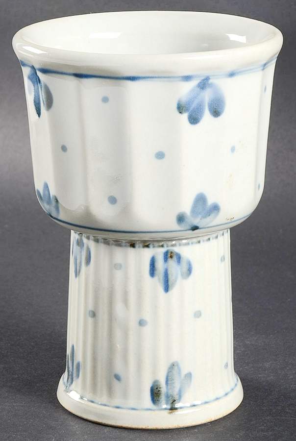 Martha's Flowers China Goblet by Iron Mountain-1