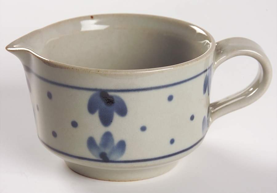 Martha's Flowers Creamer by Iron Mountain-1