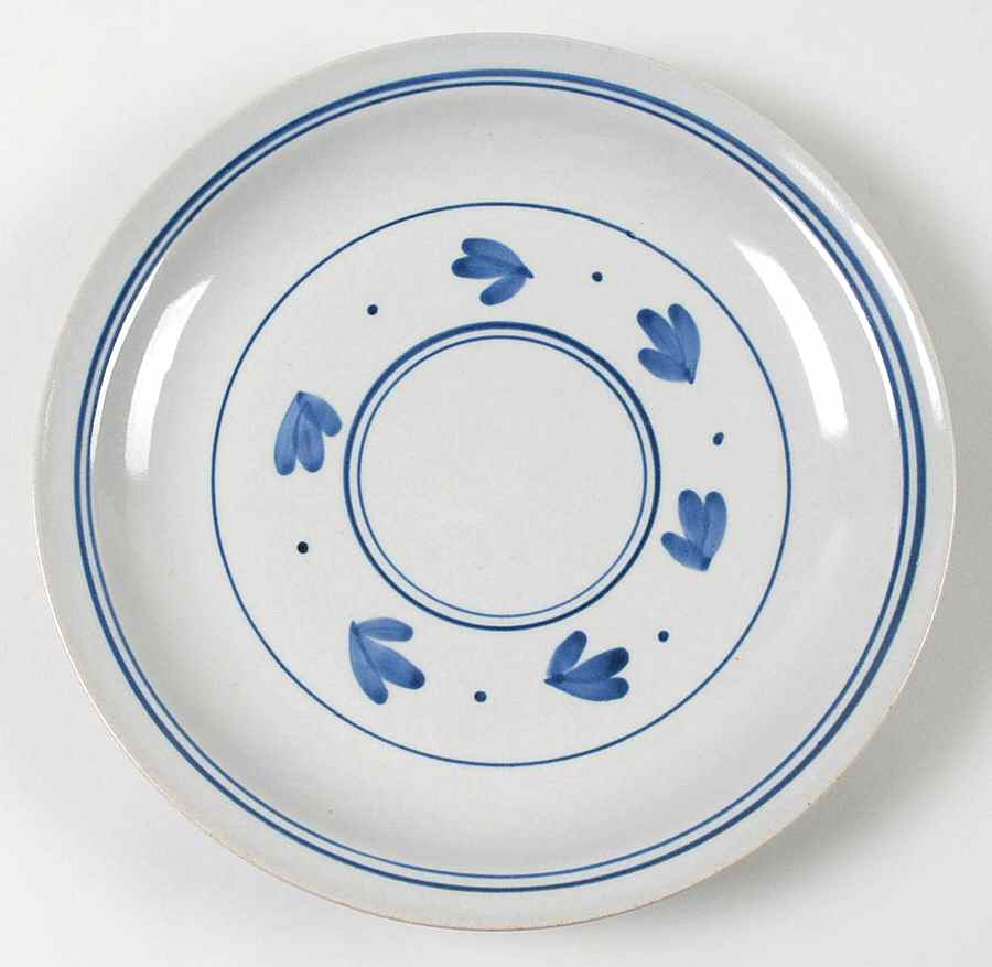 Martha's Flowers Luncheon Plate by Iron Mountain-1
