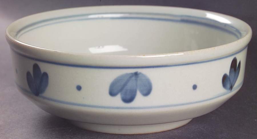 Martha's Flowers Coupe Cereal Bowl by Iron Mountain-1