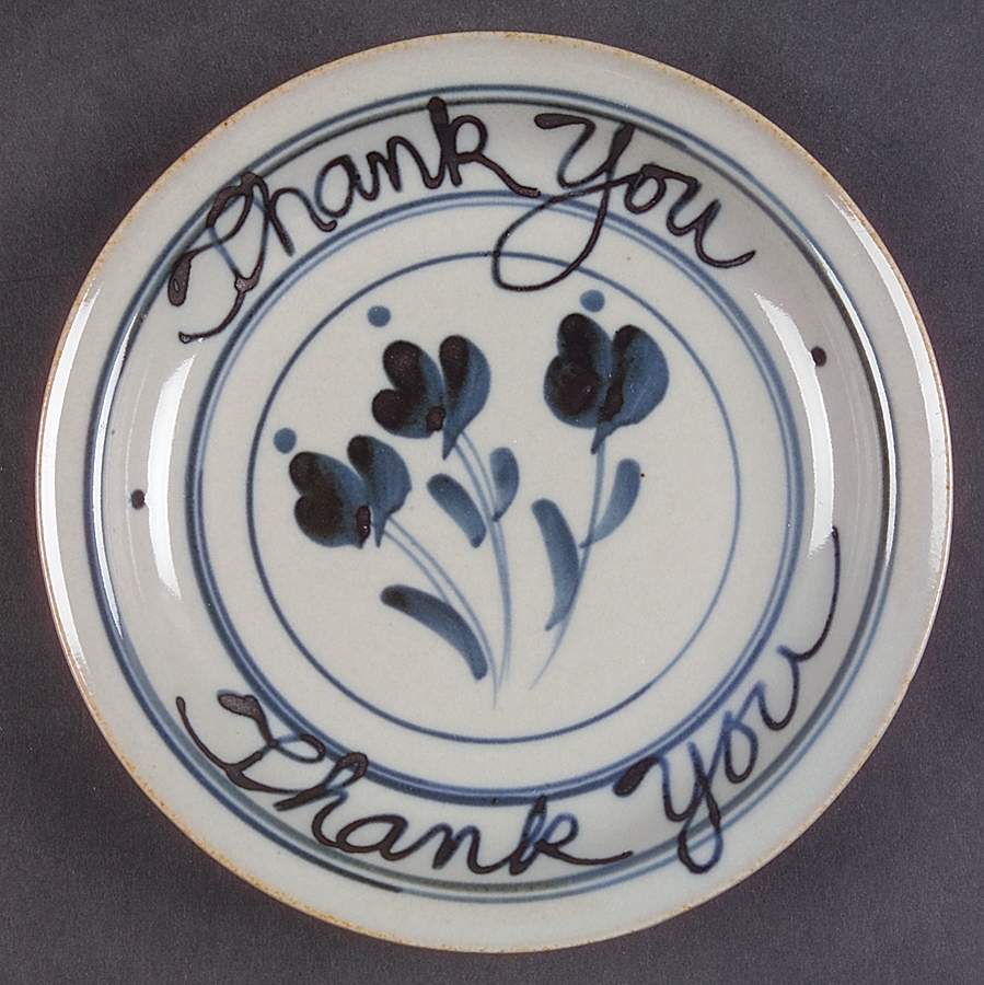 Martha's Flowers Bread & Butter Plate by Iron Mountain-1