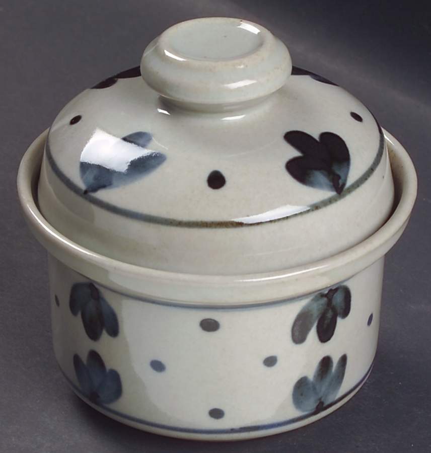 Martha's Flowers Sugar Bowl & Lid by Iron Mountain-1