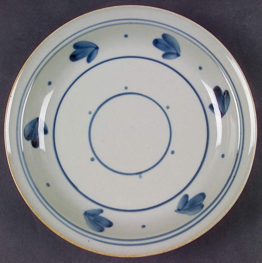 Martha's Flowers Salad Plate by Iron Mountain-1