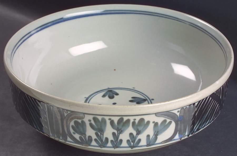 Martha's Flowers 10" Large Salad Serving Bowl by Iron Mountain-1