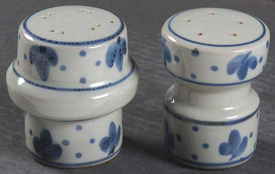Martha's Flowers Tall Salt & Pepper Set by Iron Mountain-1