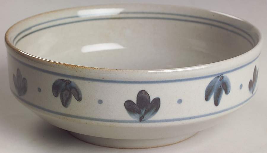 Martha's Flowers 7" Round Vegetable Bowl by Iron Mountain-1