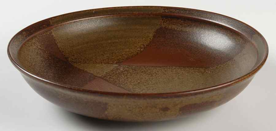Roan Mountain 8" Round Shallow Vegetable Bowl by Iron Mountain-1