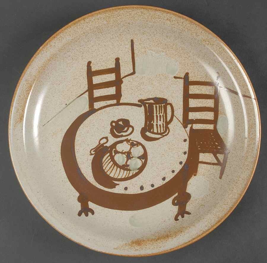 Solid Cherry Dinner Plate by Iron Mountain-1