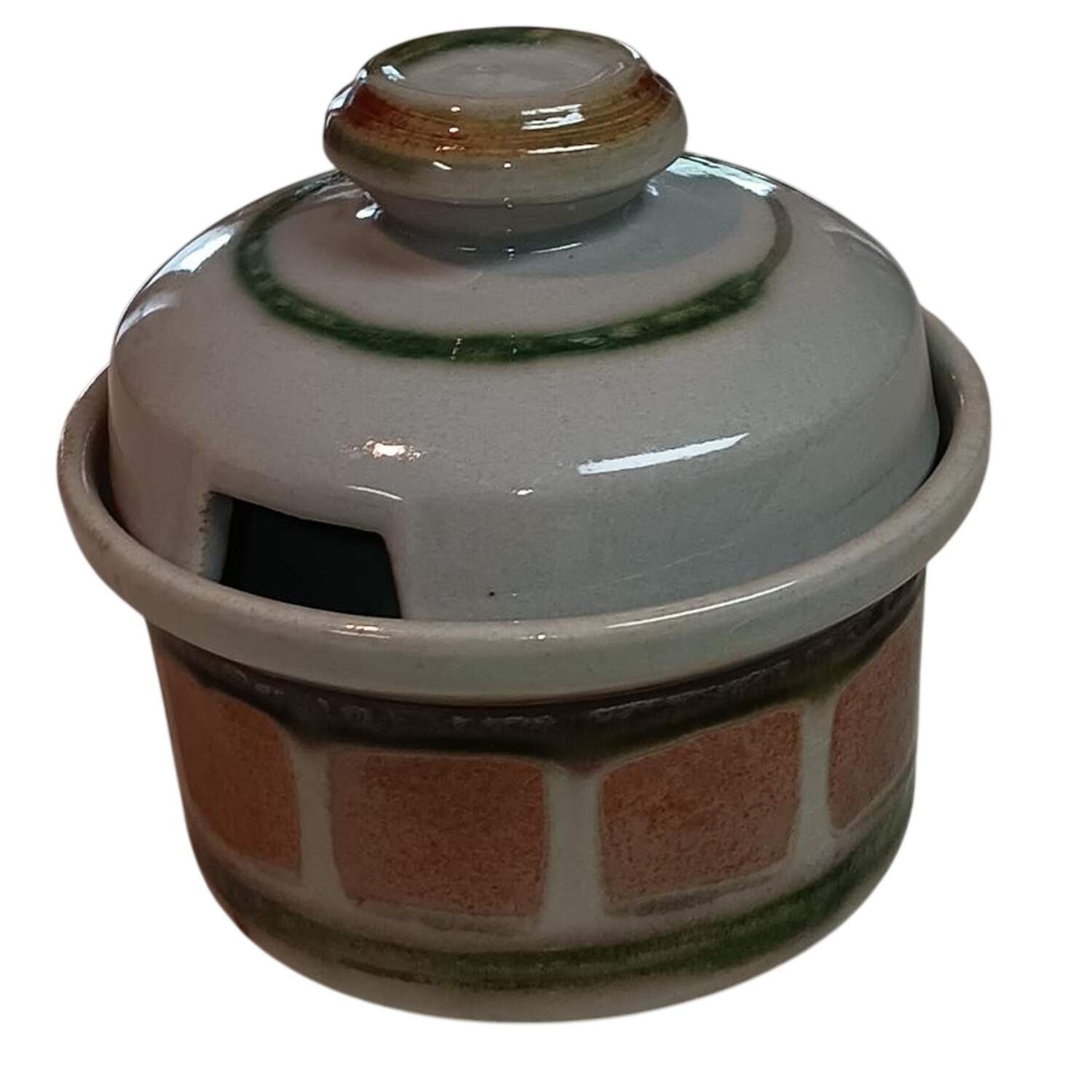 Whispering Pines Sugar Bowl & Lid by Iron Mountain-1