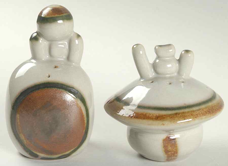 Whispering Pines Figural Salt & Pepper Set by Iron Mountain-1